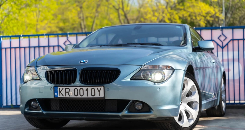 BMW Seria 6 cena 71000 przebieg: 155000, rok produkcji 2004 z Białystok małe 781